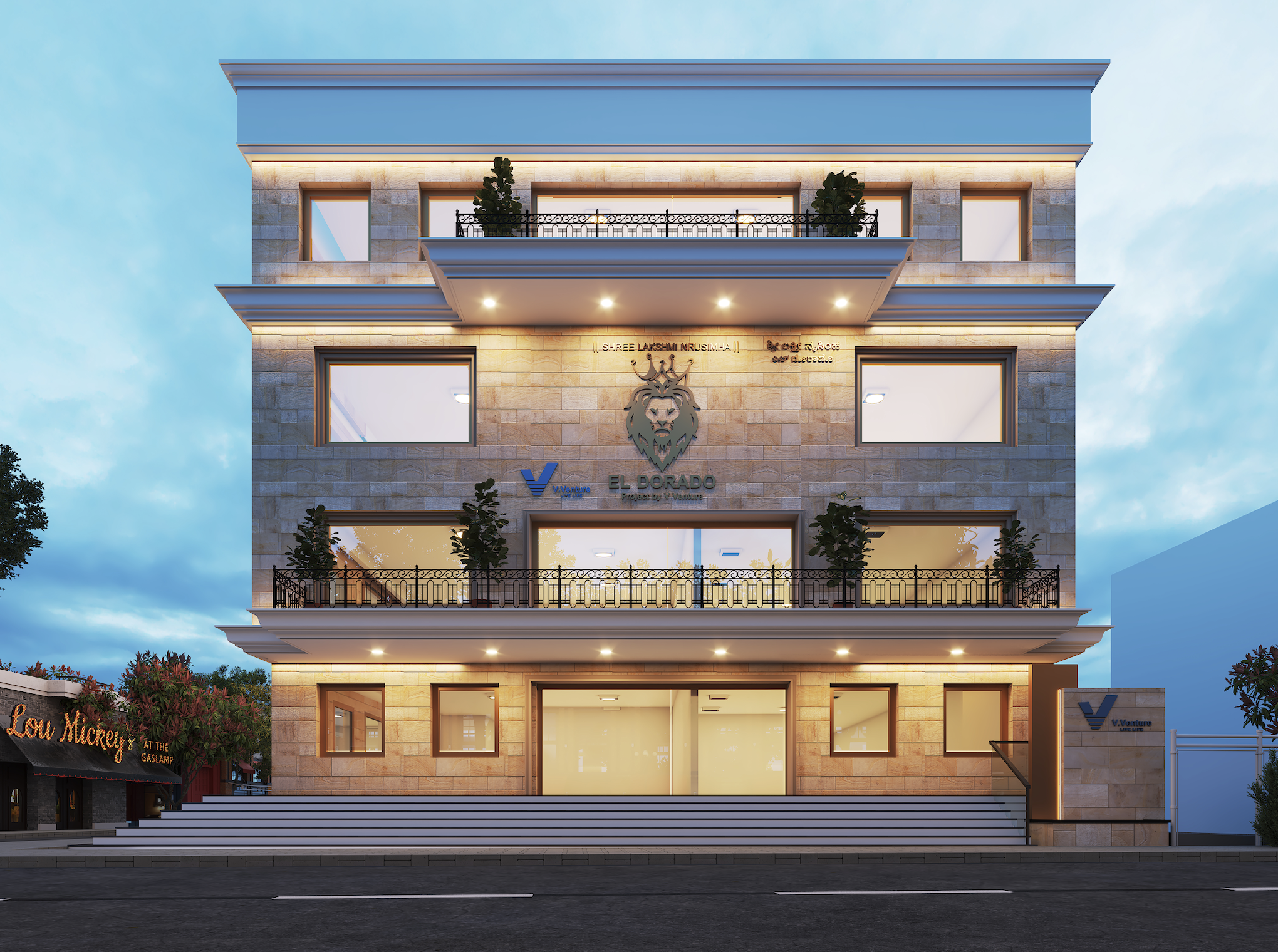 V VENTUREZ Eldorado Commercial Complex - Floor Plan