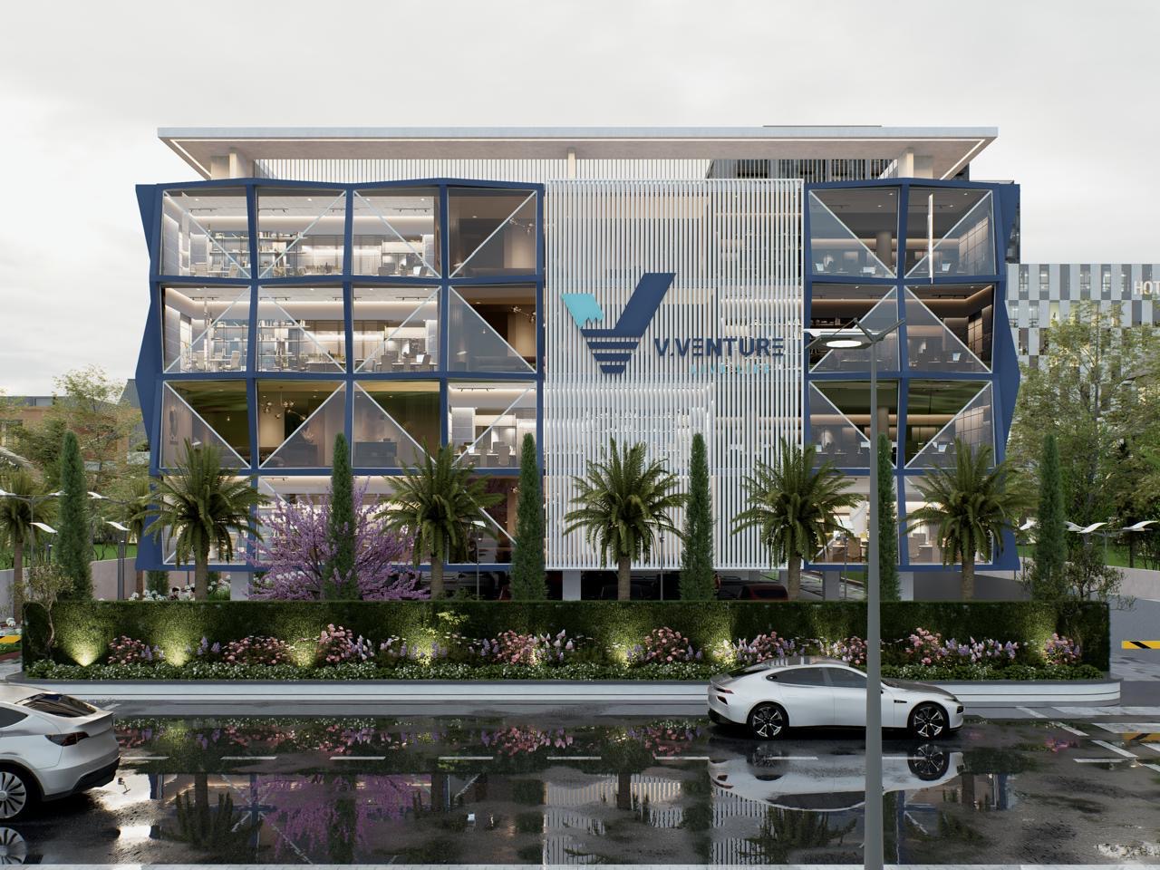 Radian by V VENTUREZ IT Park - Building Architecture